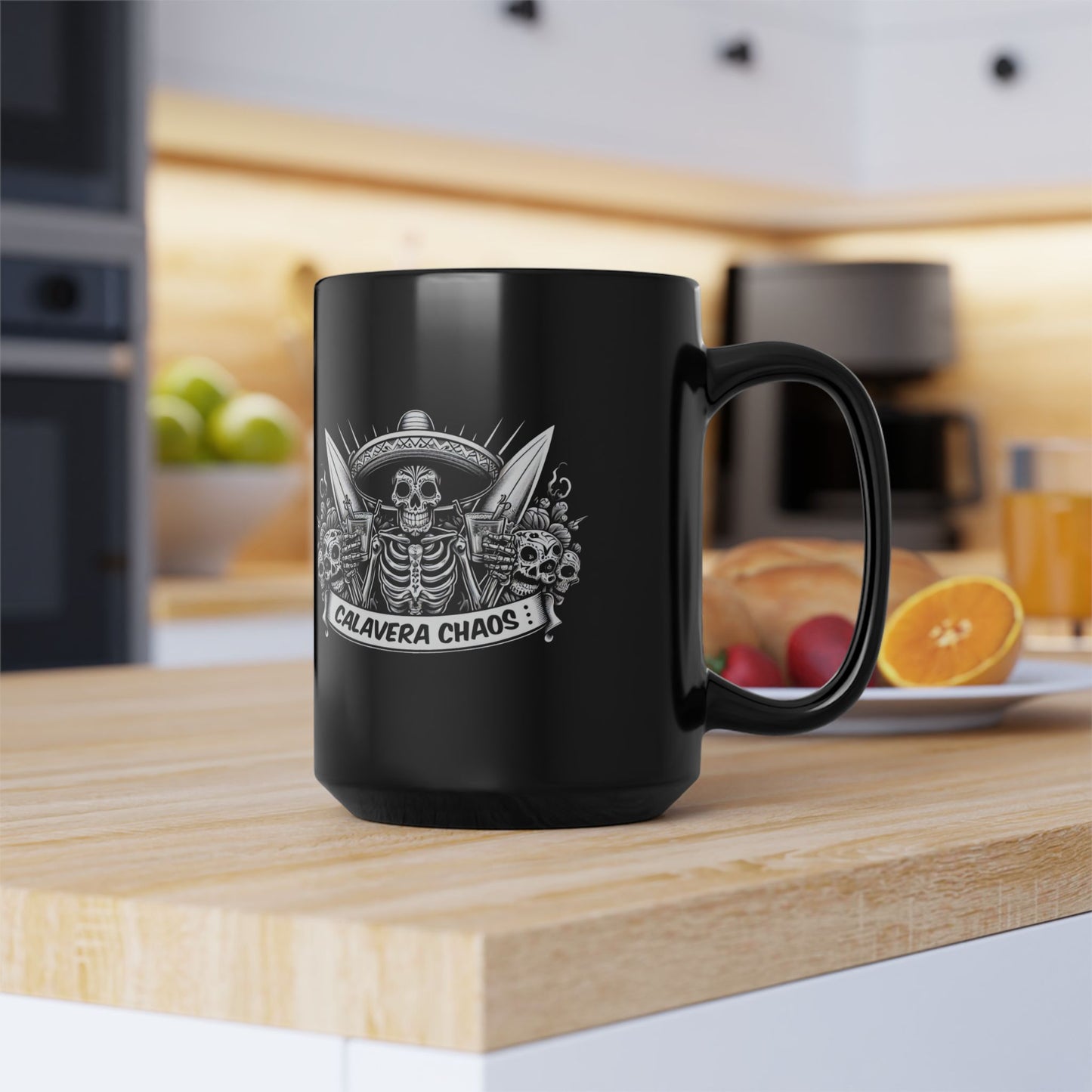 Calavera Chaos - Coffee Mug - Bone To Be Wild Collection