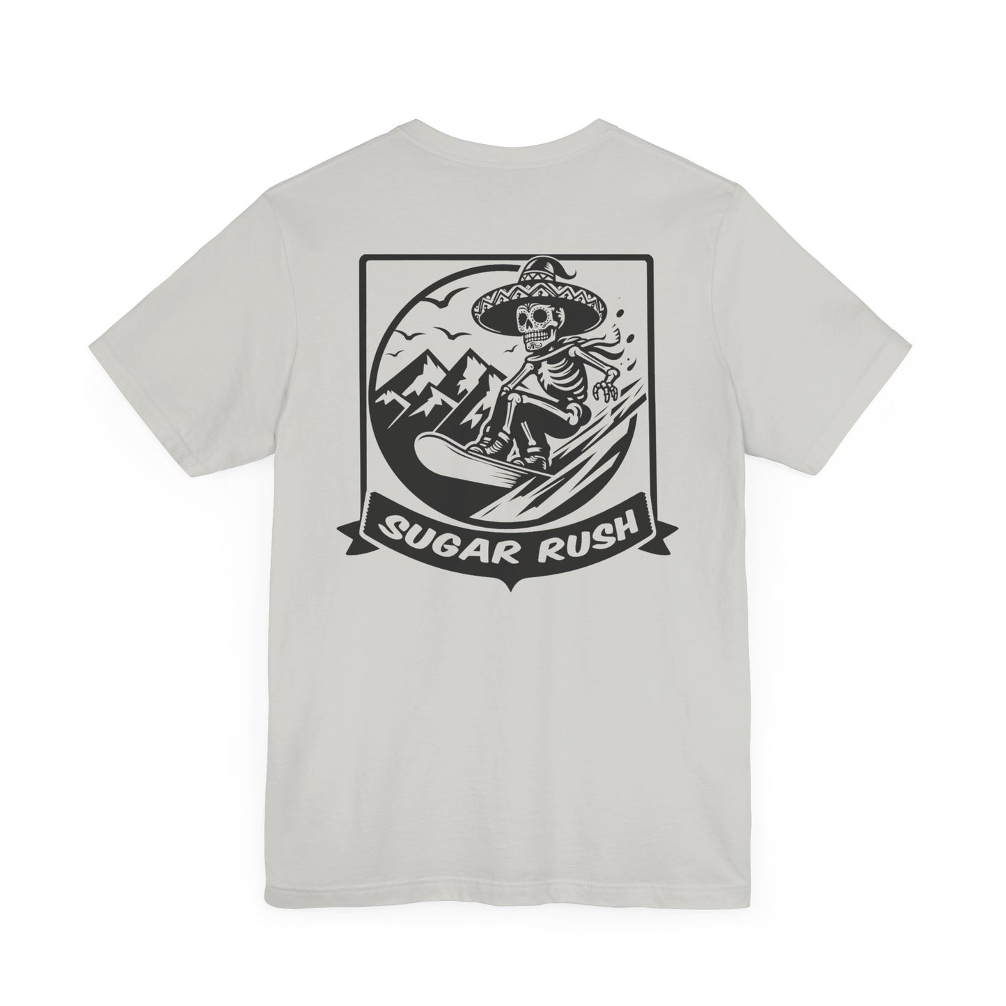 Sugar Skull Snowboarder T-Shirt