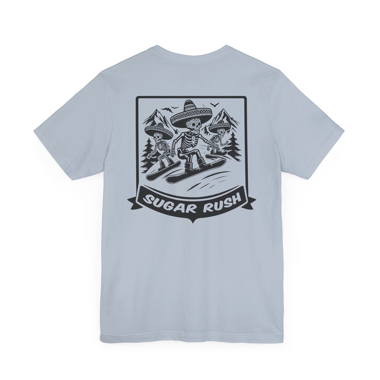 Sugar Skull Skier T-Shirt
