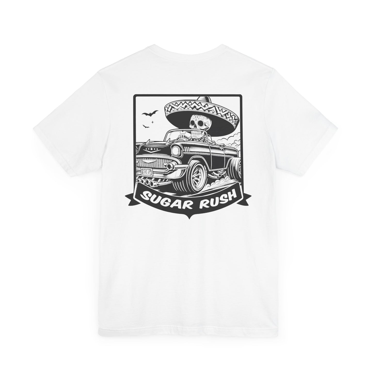 Sugar Skull Classic Car T-Shirt