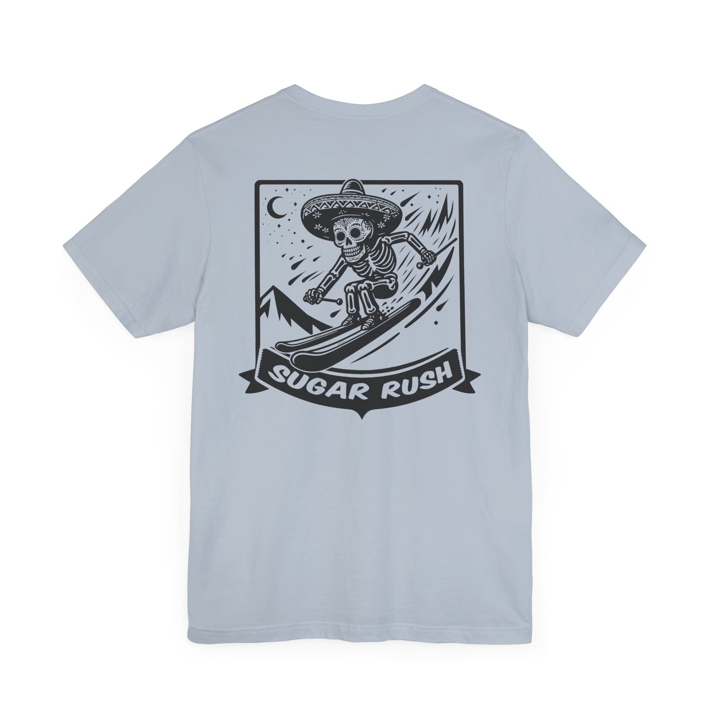 Sugar Skull Skier T-Shirt