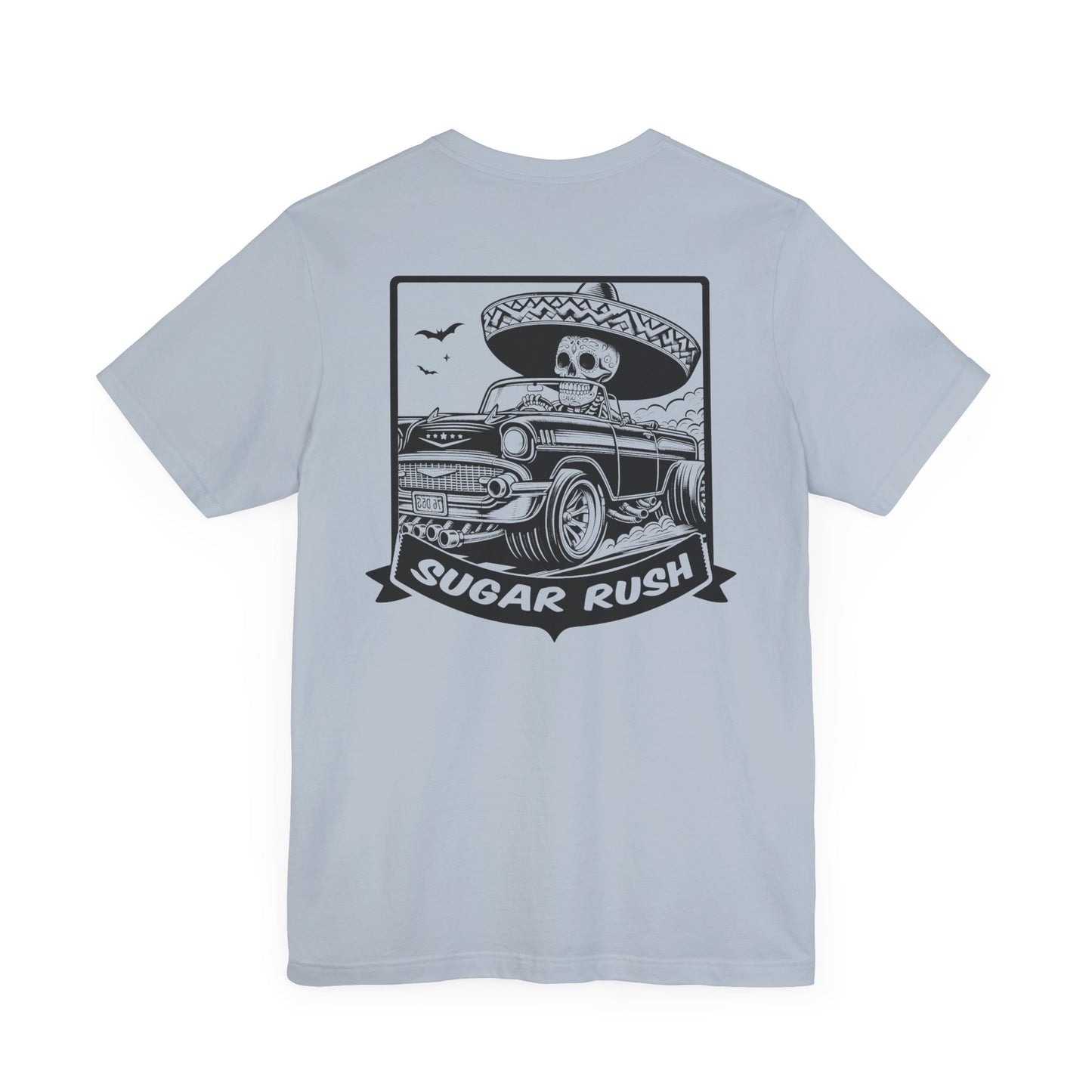 Sugar Skull Classic Car T-Shirt