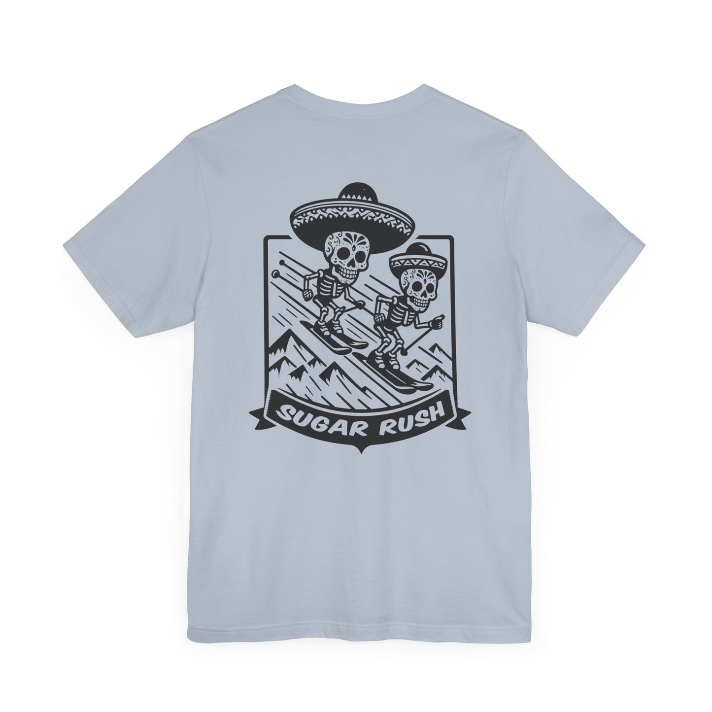 Sugar Skull Skier T-Shirt