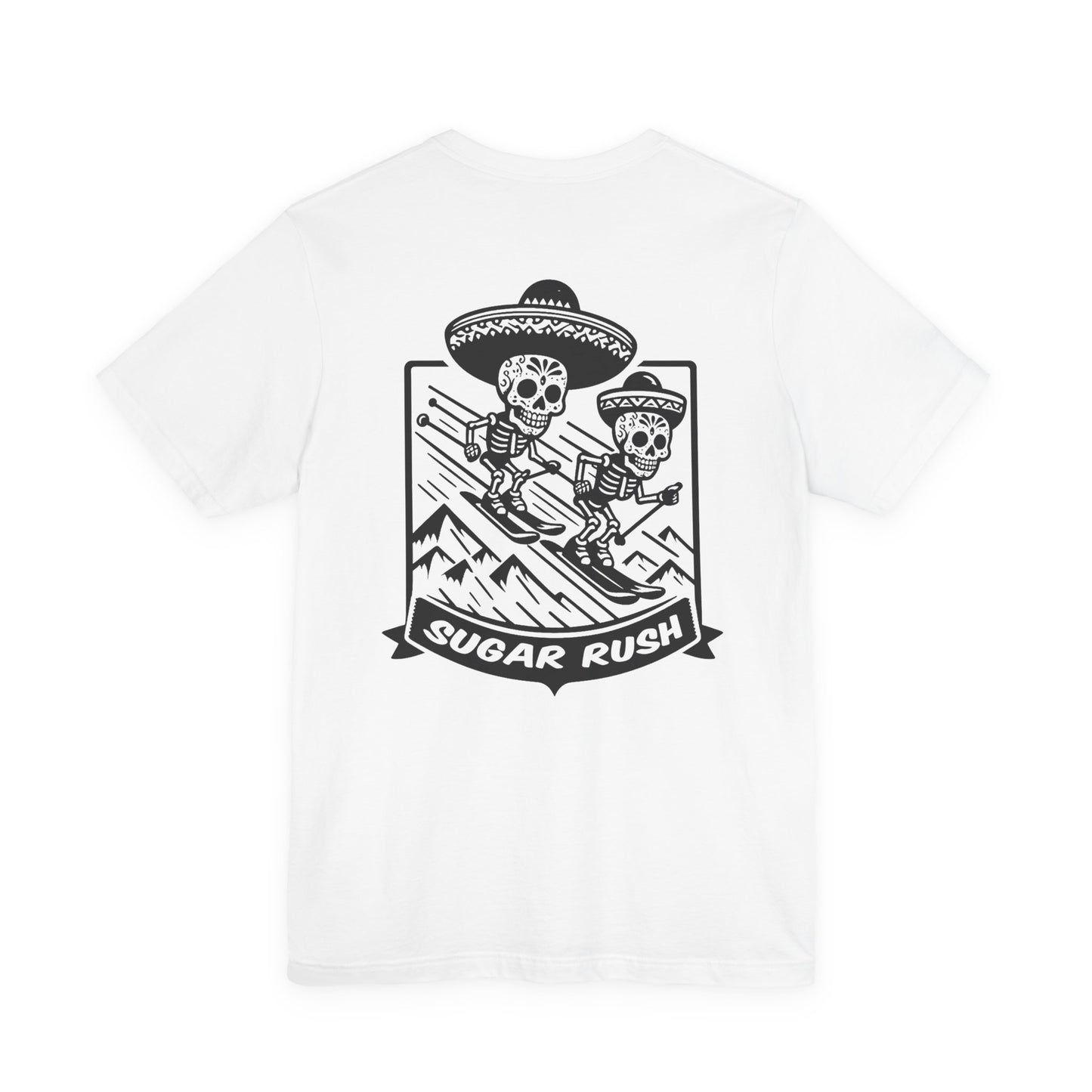Skier Comp II - Sugar Skull T-Shirt - Sugar Rush Collection