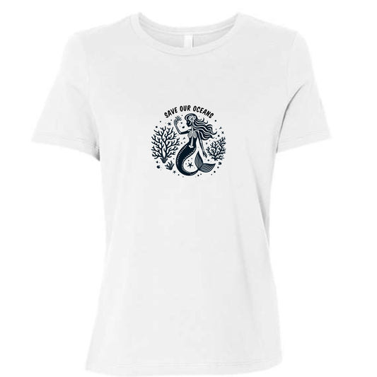 Save Our Oceans Mermaid | Save Our Oceans T-Shirt | Ecology | Environment | Planet