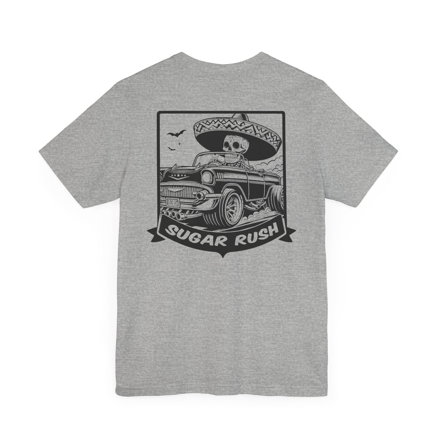 Sugar Skull Classic Car T-Shirt