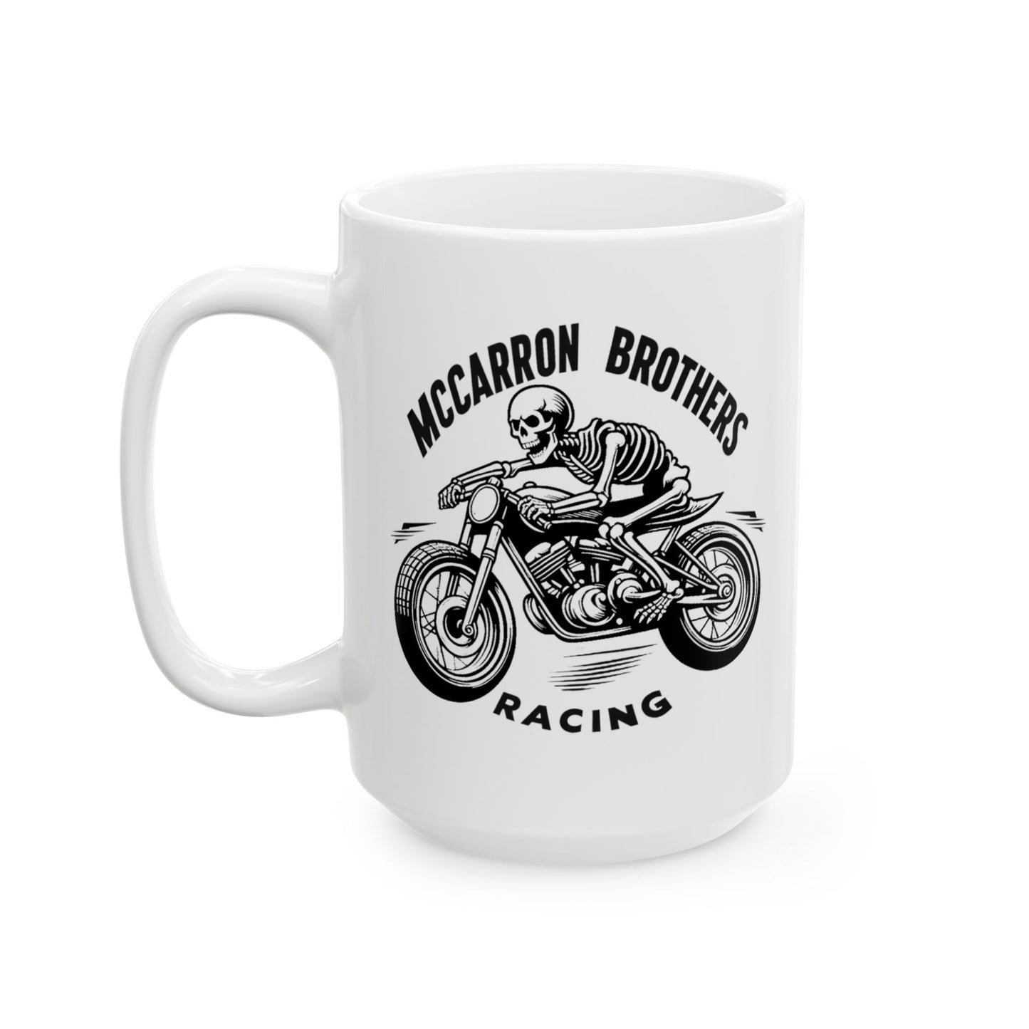 McCarron Brothers Racing - Coffee Mug - Calavera Customs Collection
