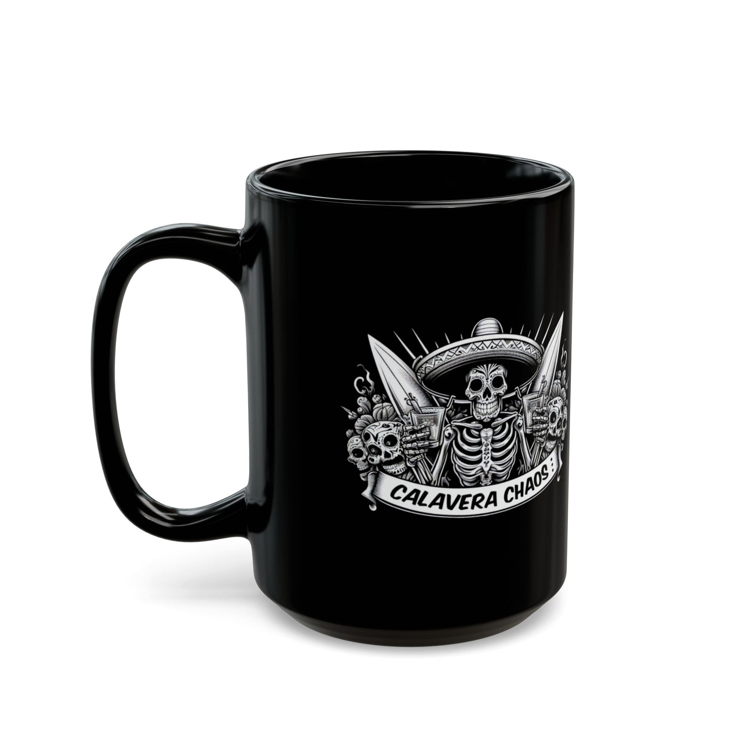 Calavera Chaos - Coffee Mug - Bone To Be Wild Collection