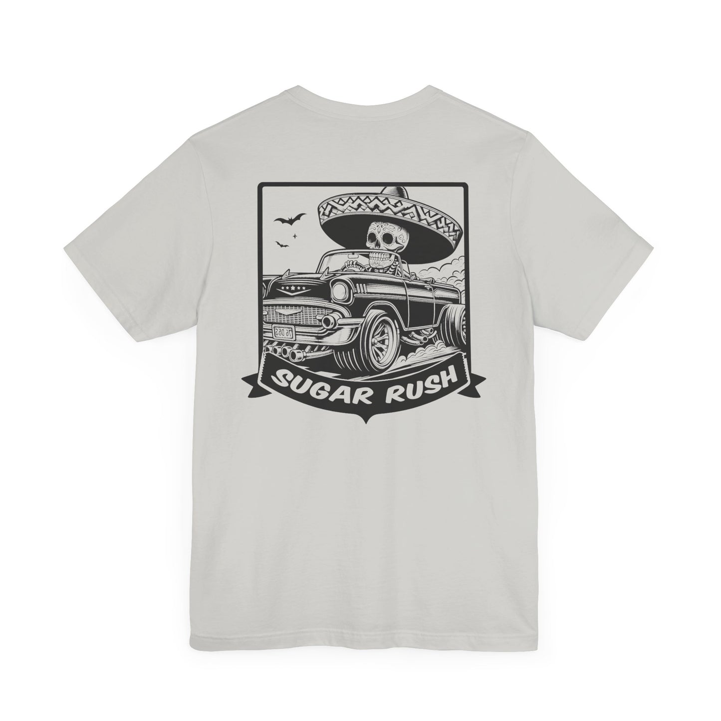 Sugar Skull Classic Car T-Shirt