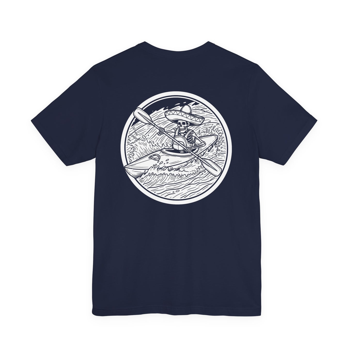 Kayaking Skeleton | Skeleton Kayaking | Skull T-Shirt | Skeleton Shirt | Sugar Skeleton | Funny