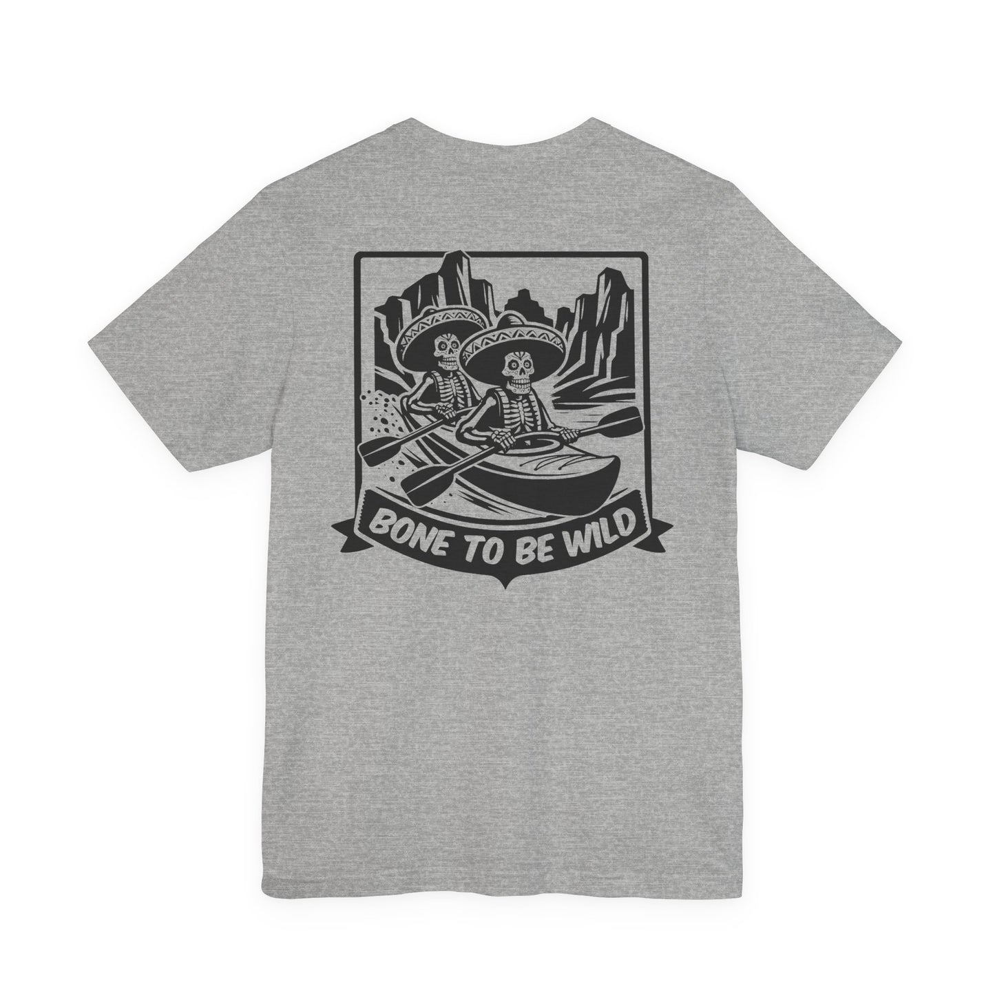 Kayaker | Skeleton Kayaking T-Shirt | Action Sports | Skull Shirt | Funny