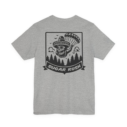 Skydiving Skeleton | Skeleton Base Jumping | Racing | Sugar Skull T-Shirt | Skeleton Shirt | Sugar Skeleton | Funny