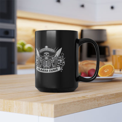 Calavera Chaos - Coffee Mug - Bone To Be Wild Collection