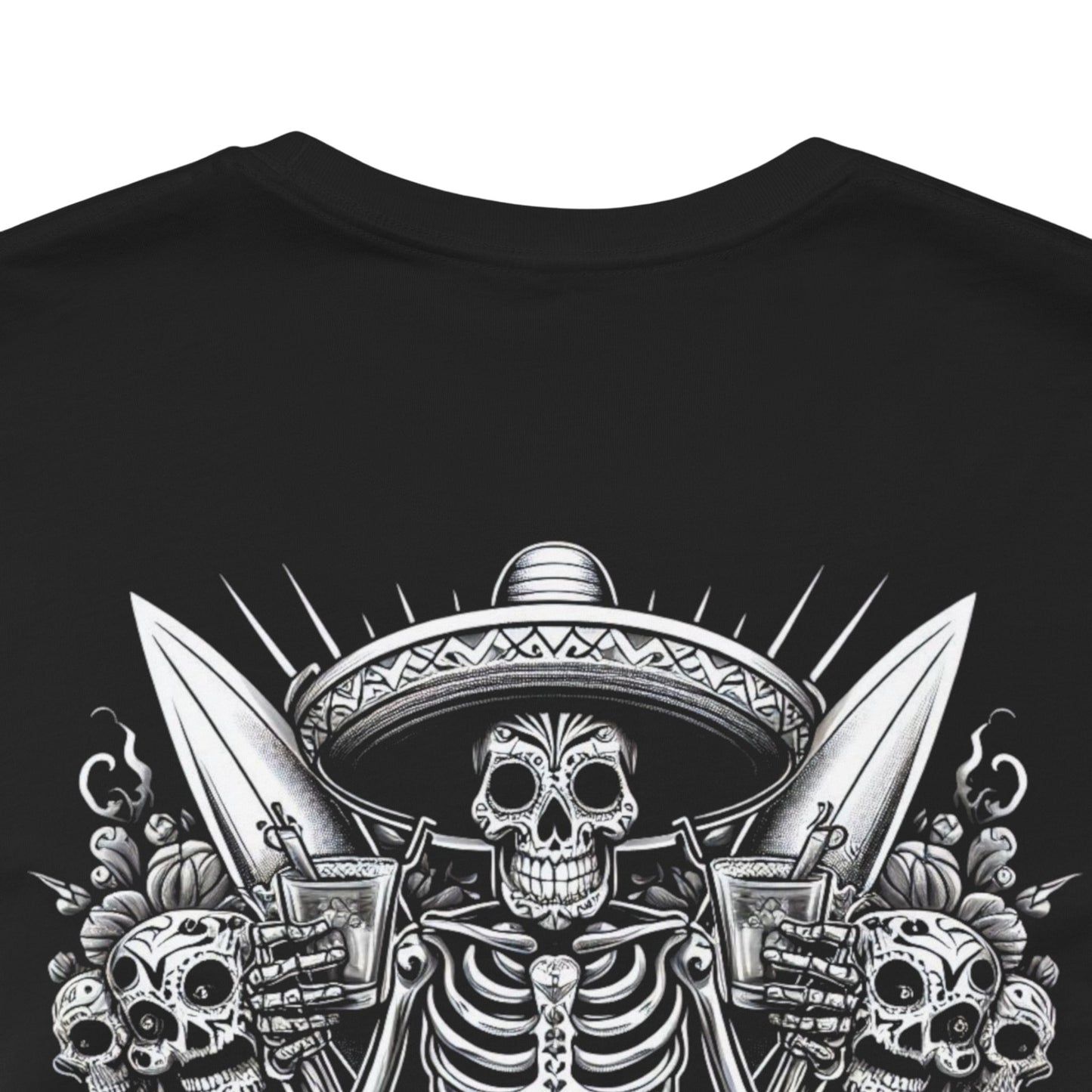 Calavera Chaos II - Sugar Skull T-Shirt - Bone To Be Wild Collection