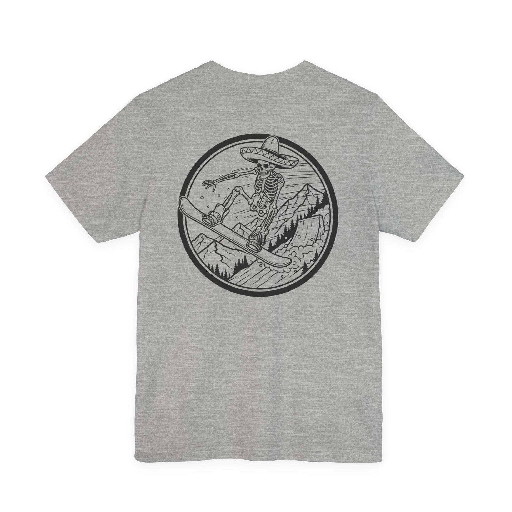 Snowboarding Skeleton T-Shirt | Skeleton Snowboarding Shirt | Skull T-Shirt | Skeleton Shirt | Funny