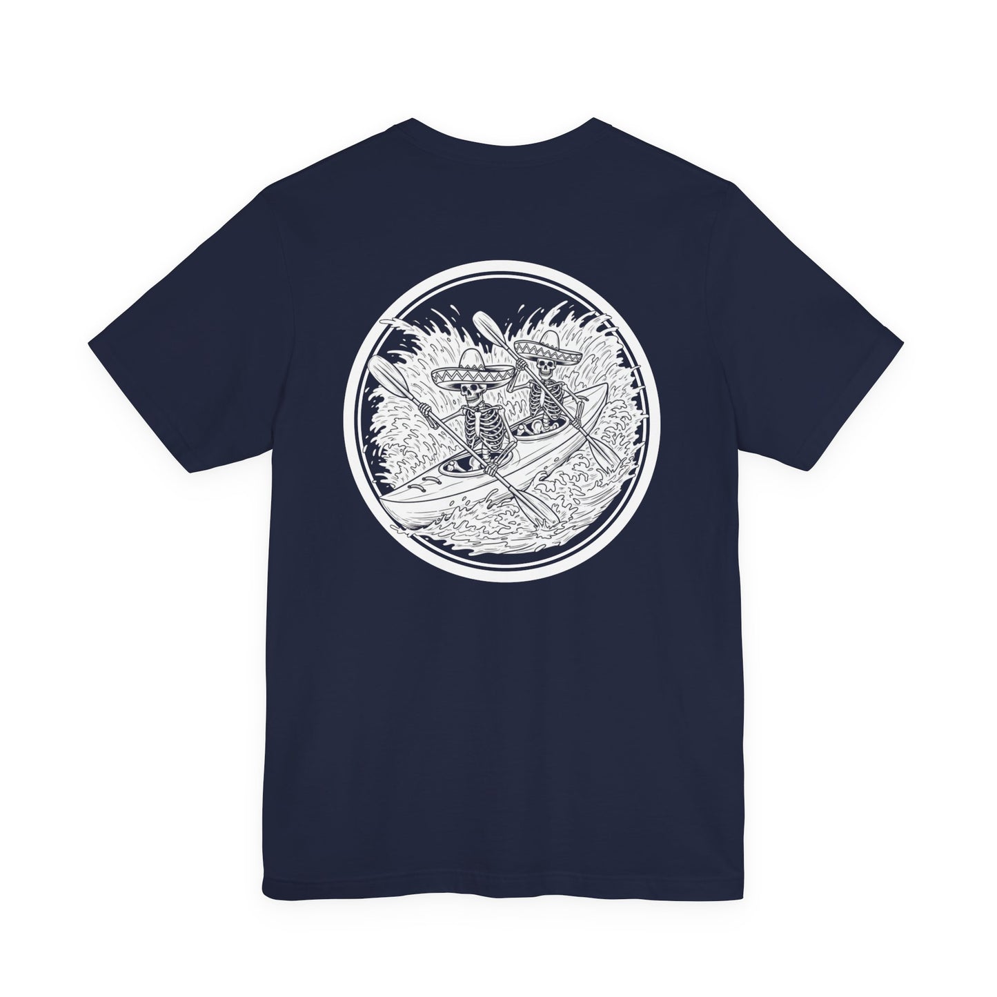 Kayaking Skeleton | Skeleton Kayaking | Skull T-Shirt | Skeleton Shirt | Sugar Skeleton | Funny