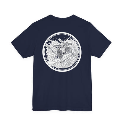 Kayaking Skeleton | Skeleton Kayaking | Skull T-Shirt | Skeleton Shirt | Sugar Skeleton | Funny