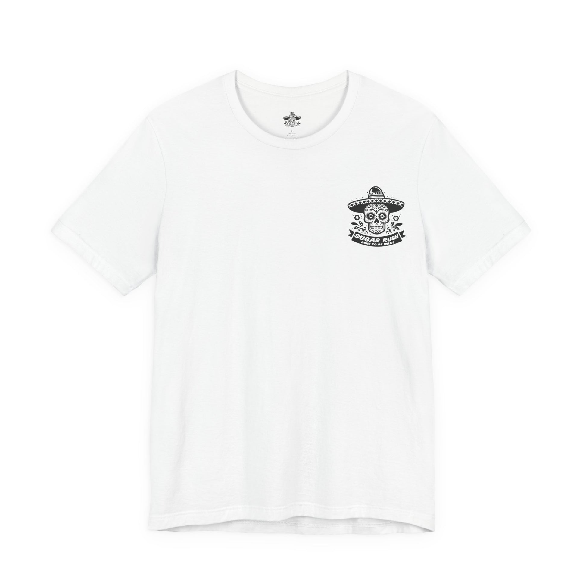Motorcycle | Racing | Sugar Skull T-Shirt | Skeleton Shirt | Sugar Skeleton