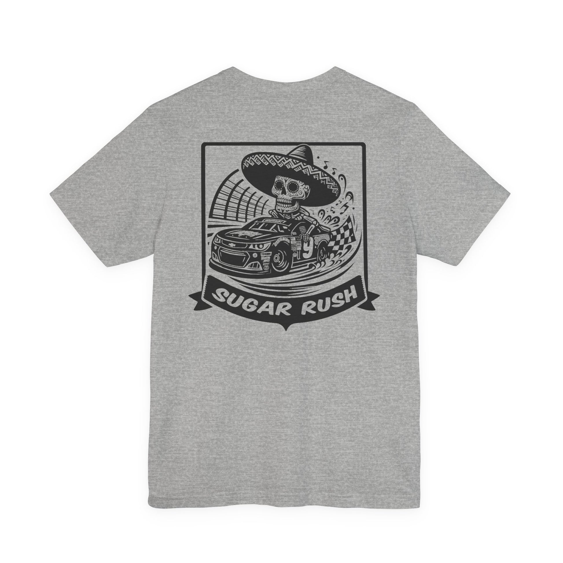 Car | Racing | Sugar Skull T-Shirt | Skeleton Shirt | Funny