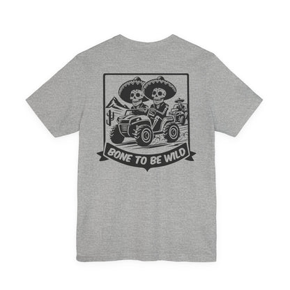 Skeleton ATV | ATV T-Shirt | Action Sports | Skull Shirt | Funny