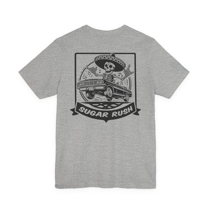 Classic Car | Low Rider | Racing | Sugar Skull T-Shirt | Skeleton Shirt | Sugar Skeleton | Funny