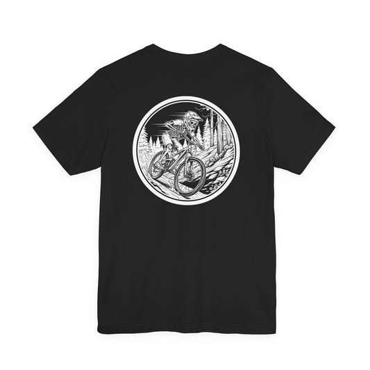 MTB Skeleton T-Shirt | Skeleton Mountain Bike Shirt | Skull T-Shirt | Skeleton Shirt | Funny