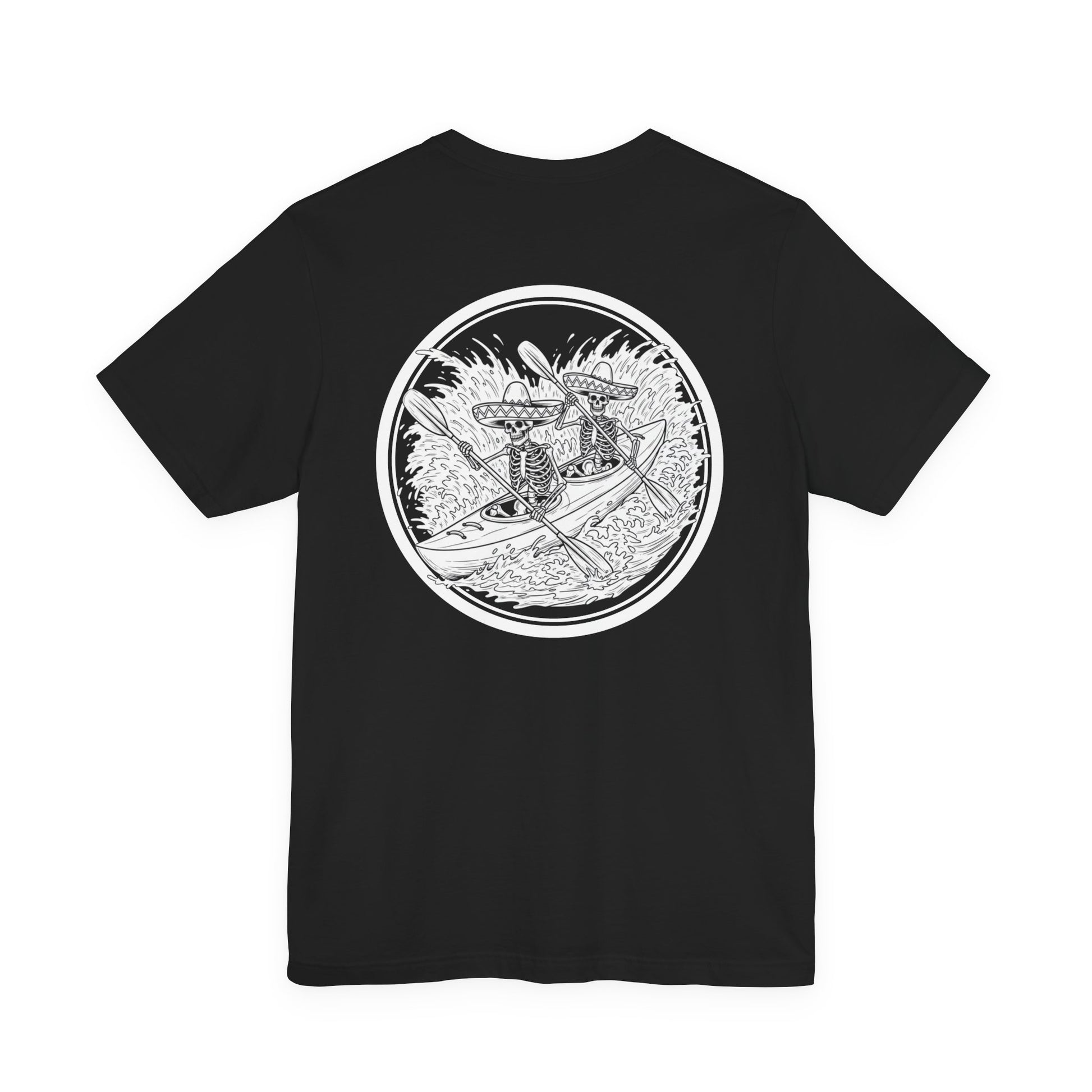 Kayaking Skeleton | Skeleton Kayaking | Skull T-Shirt | Skeleton Shirt | Sugar Skeleton | Funny