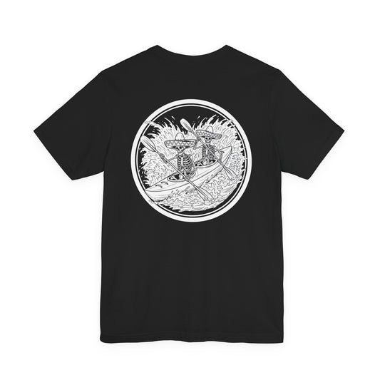 Kayaking Skeleton | Skeleton Kayaking | Skull T-Shirt | Skeleton Shirt | Sugar Skeleton | Funny