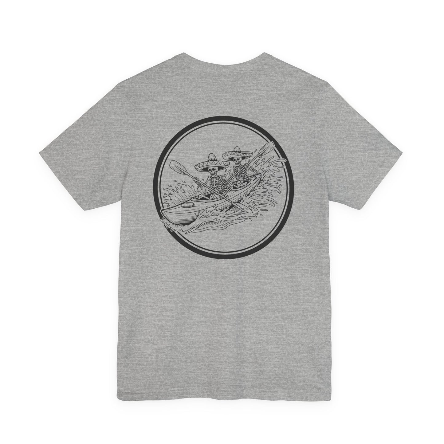 Kayaking Skeleton | Skeleton Kayaking | Skull T-Shirt | Skeleton Shirt | Sugar Skeleton | Funny