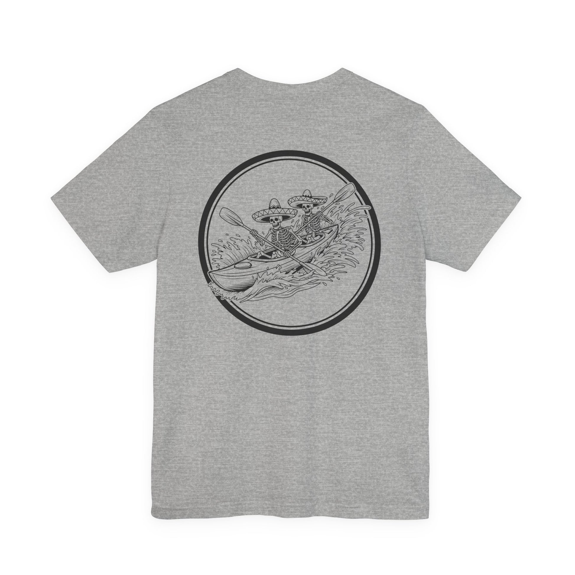 Kayaking Skeleton | Skeleton Kayaking | Skull T-Shirt | Skeleton Shirt | Sugar Skeleton | Funny