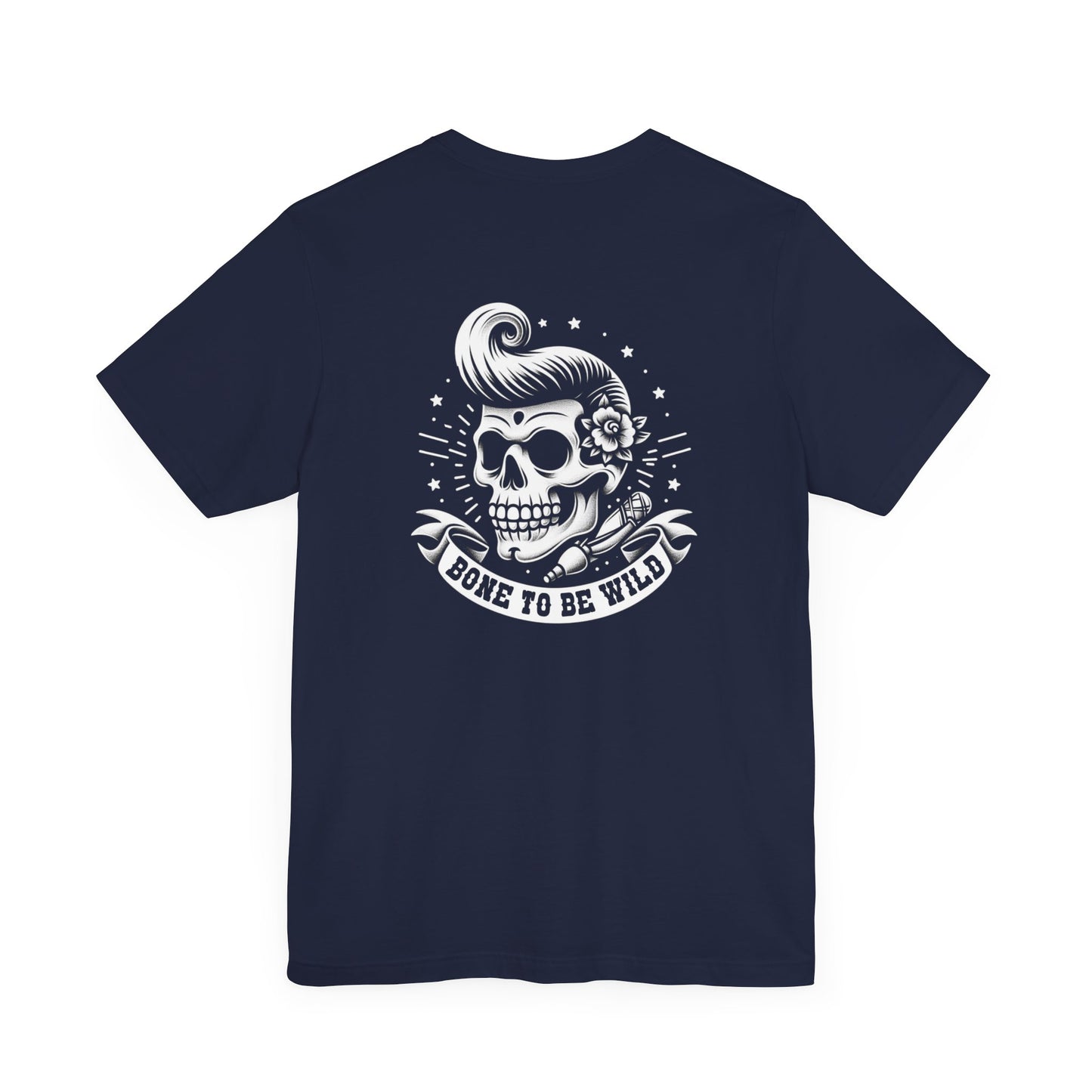 Bone To Be Wild | Sugar Skull T-Shirt | Skeleton Shirt | Hip | Cool | Rockabilly