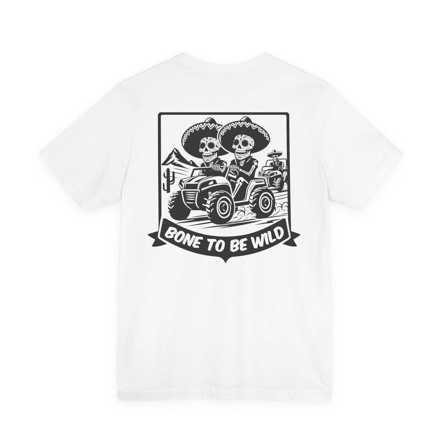 Skeleton ATV | ATV T-Shirt | Action Sports | Skull Shirt | Funny