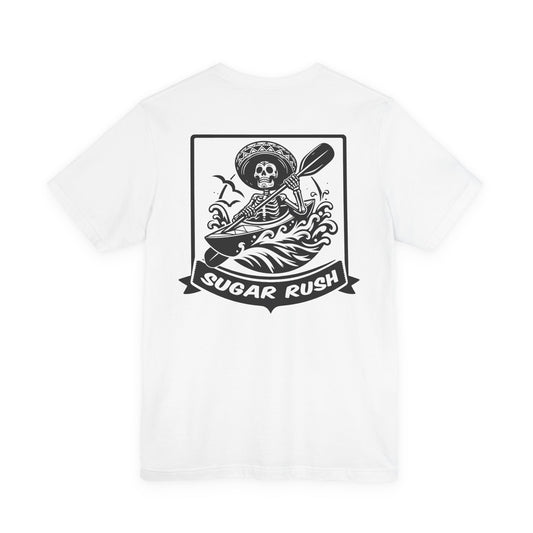 Kayaking Skeleton | Skeleton Kayaking | Sugar Skull T-Shirt | Skeleton Shirt | Sugar Skeleton | Funny