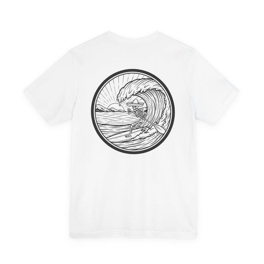 SUP | Paddling Skeleton | Skeleton Paddler | Skull T-Shirt | Skeleton Shirt | Sugar Skeleton
