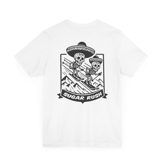 Sugar Skull Skier T-Shirt