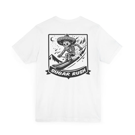 Sugar Skull Skier T-Shirt