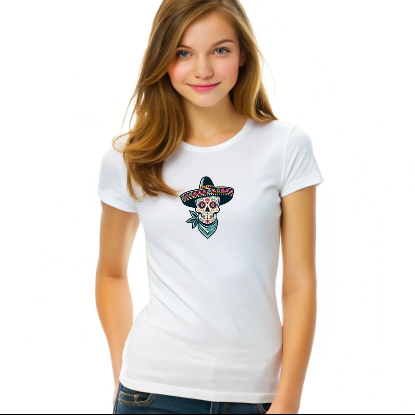 Simple Sugar - Sugar Coated Rebel - Slim Fit - Womens Tee