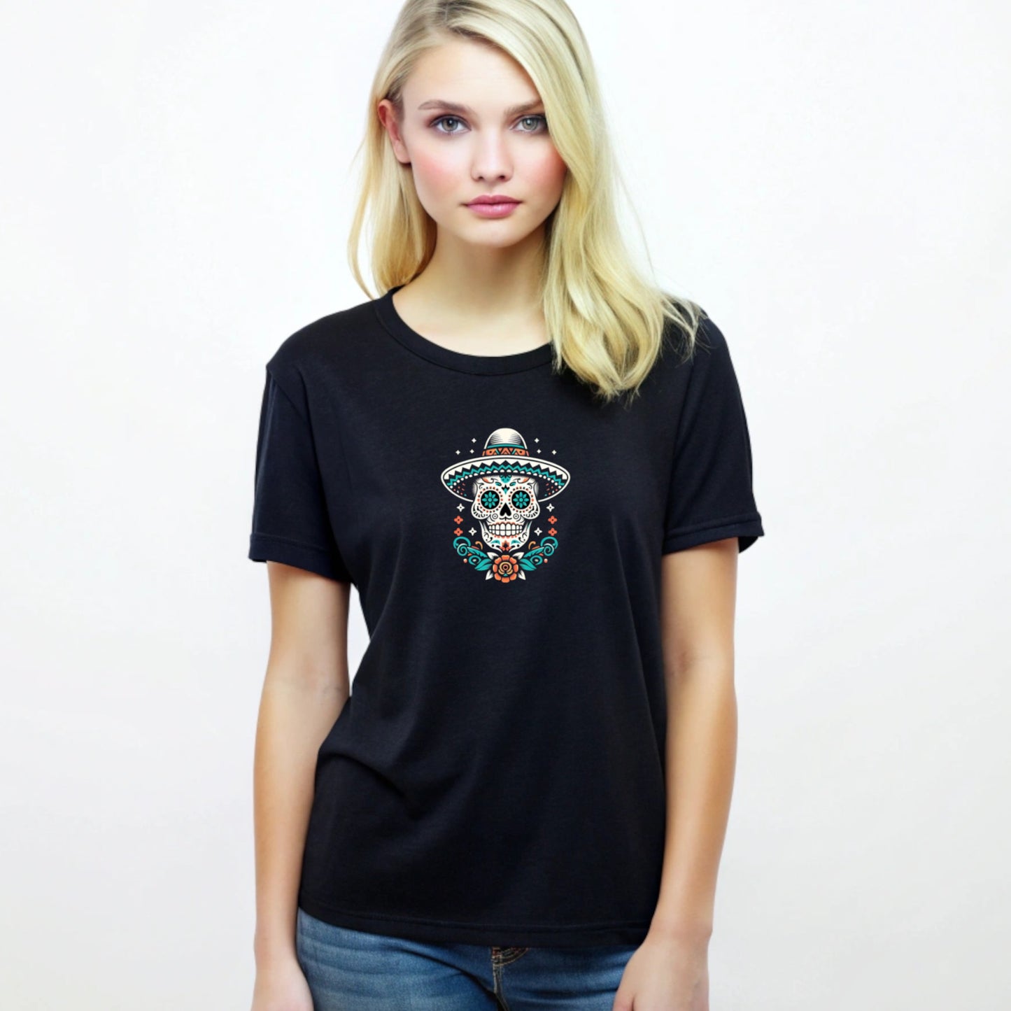 Simple Sugar - Grim Grinner - Relaxed Fit - Womens Tee