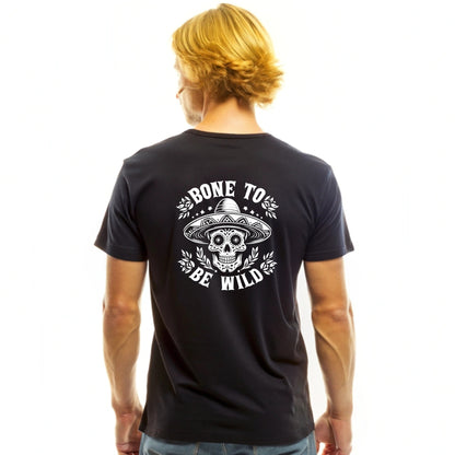 Bone To Be Wild - Calavera Charro - Tee