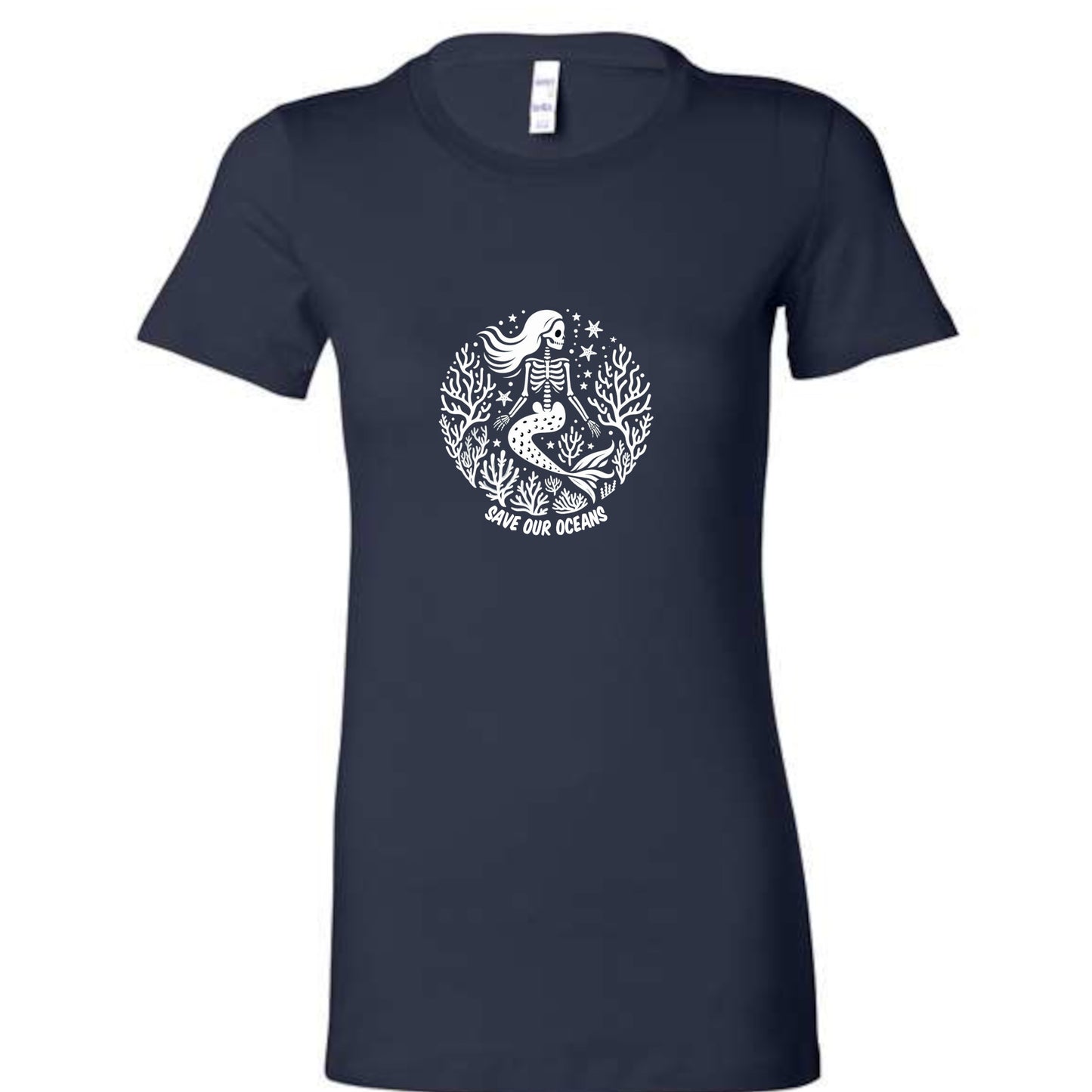 Save Our Oceans - Aerial II - Slim Fit - Womens Tee