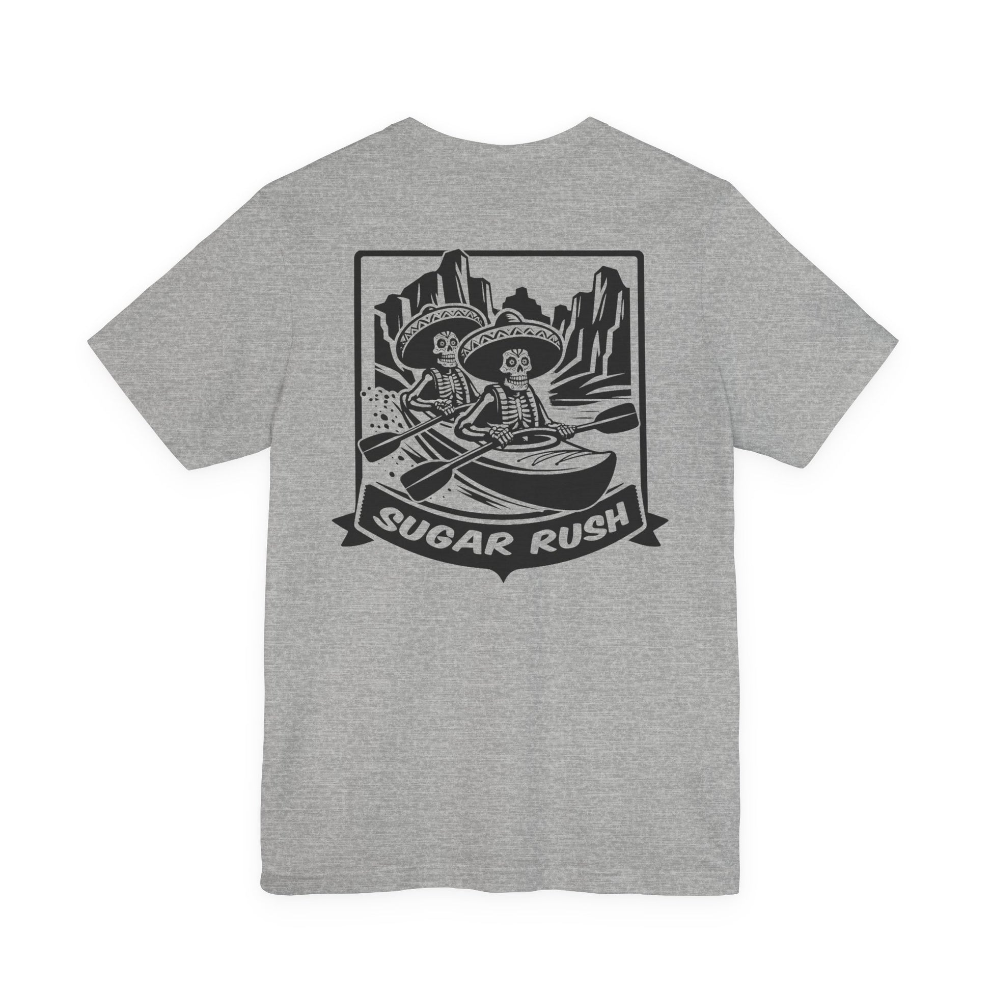Kayaking Skeleton | Skeleton Kayaking | Sugar Skull T-Shirt | Skeleton Shirt | Sugar Skeleton | Funny