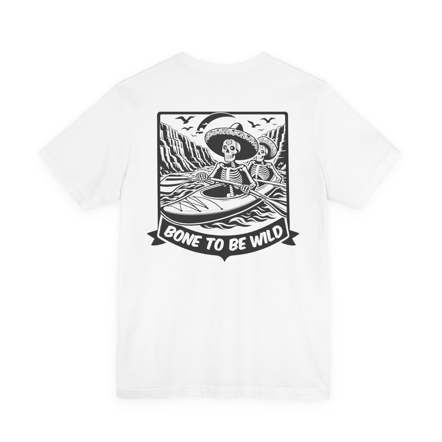 Kayaker | Skeleton Kayaking T-Shirt | Action Sports | Skull Shirt | Funny