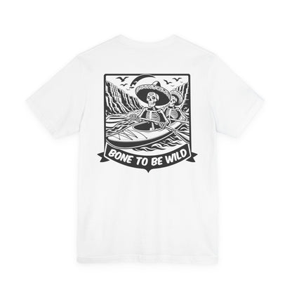 Kayaker | Skeleton Kayaking T-Shirt | Action Sports | Skull Shirt | Funny