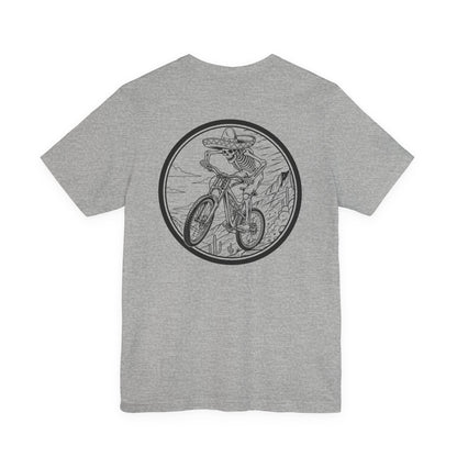 Mountain Biking Skeleton T-Shirt | Skeleton Mountain Biking Shirt | Skull T-Shirt | Skeleton Shirt | Funny
