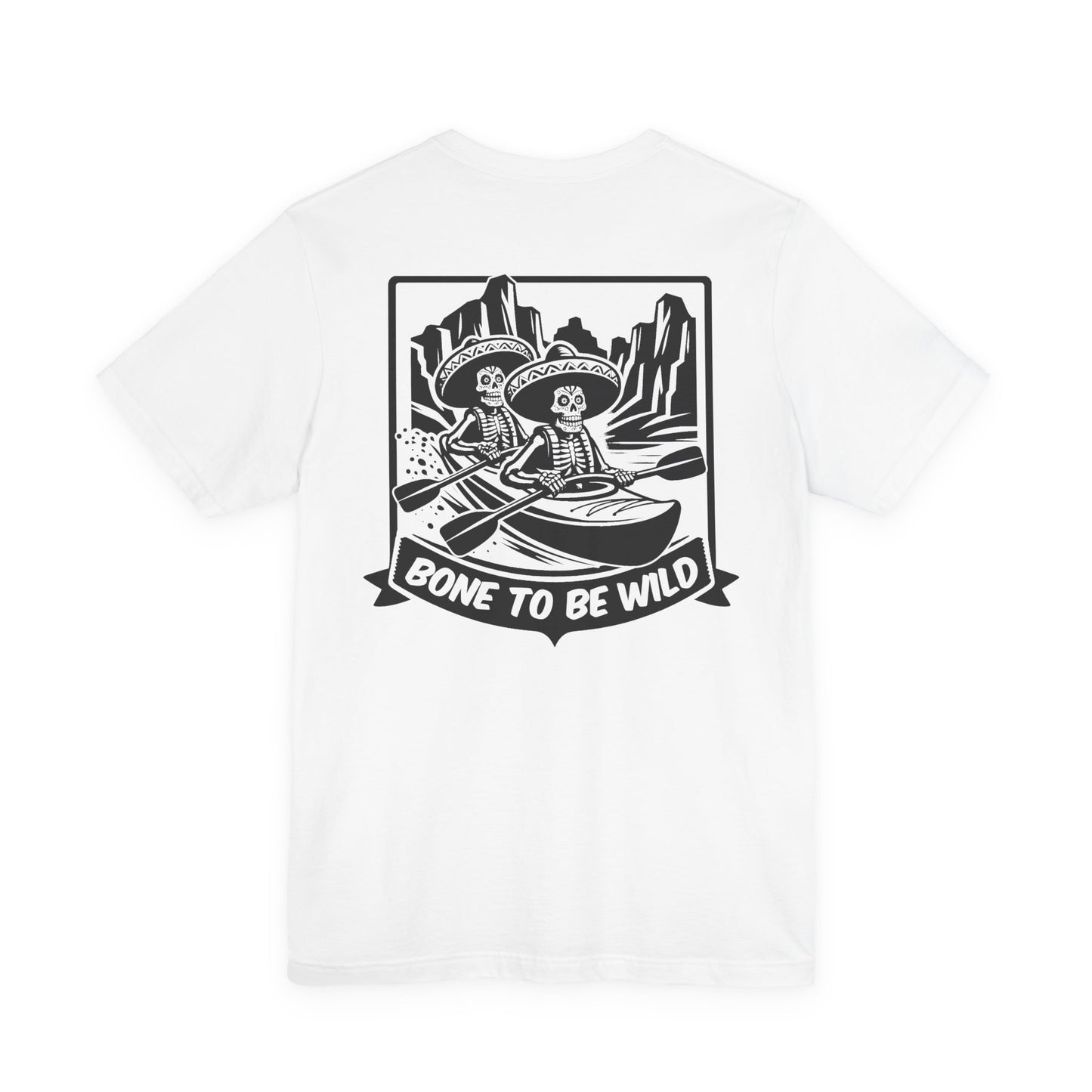 Kayaker | Skeleton Kayaking T-Shirt | Action Sports | Skull Shirt | Funny