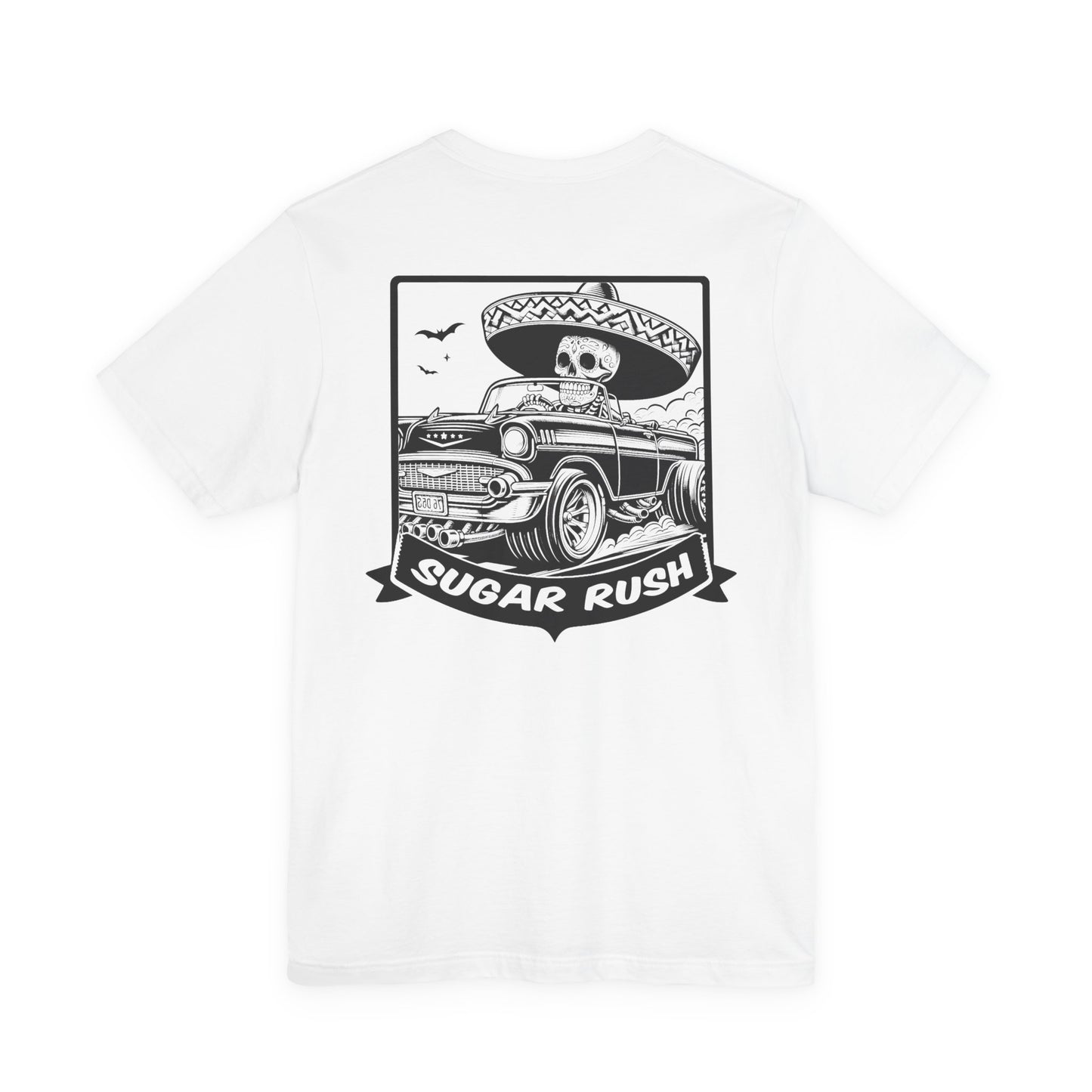 Classic Car | Racing | Sugar Skull T-Shirt | Skeleton Shirt | Funny
