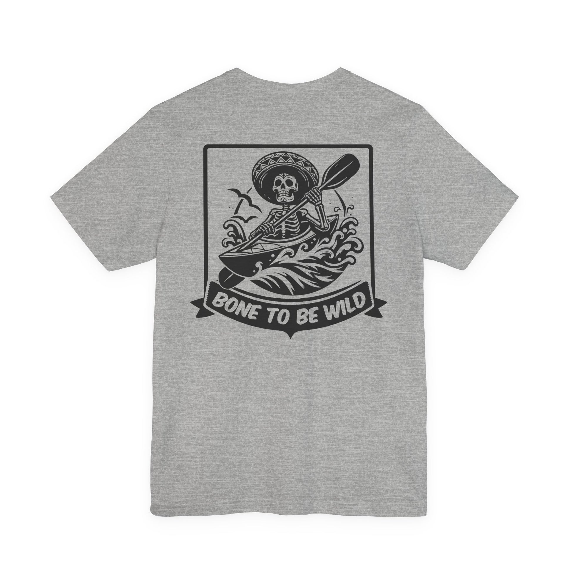 Kayaker | Skeleton Kayaking T-Shirt | Action Sports | Skull Shirt | Funny