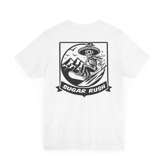 Sugar Skull Snowboarder T-Shirt