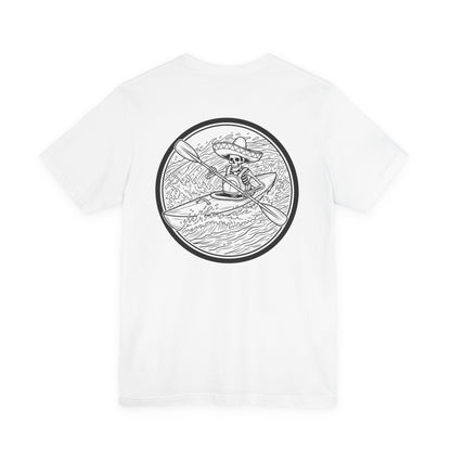 Kayaking Skeleton | Skeleton Kayaking | Skull T-Shirt | Skeleton Shirt | Sugar Skeleton | Funny