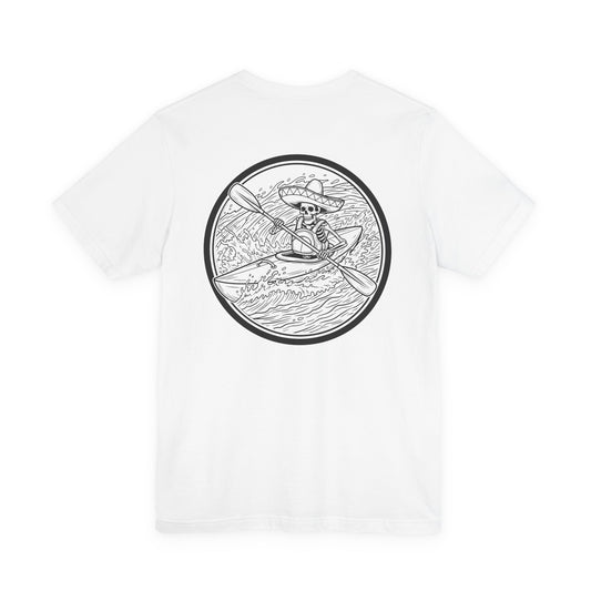 Kayaking Skeleton | Skeleton Kayaking | Skull T-Shirt | Skeleton Shirt | Sugar Skeleton | Funny